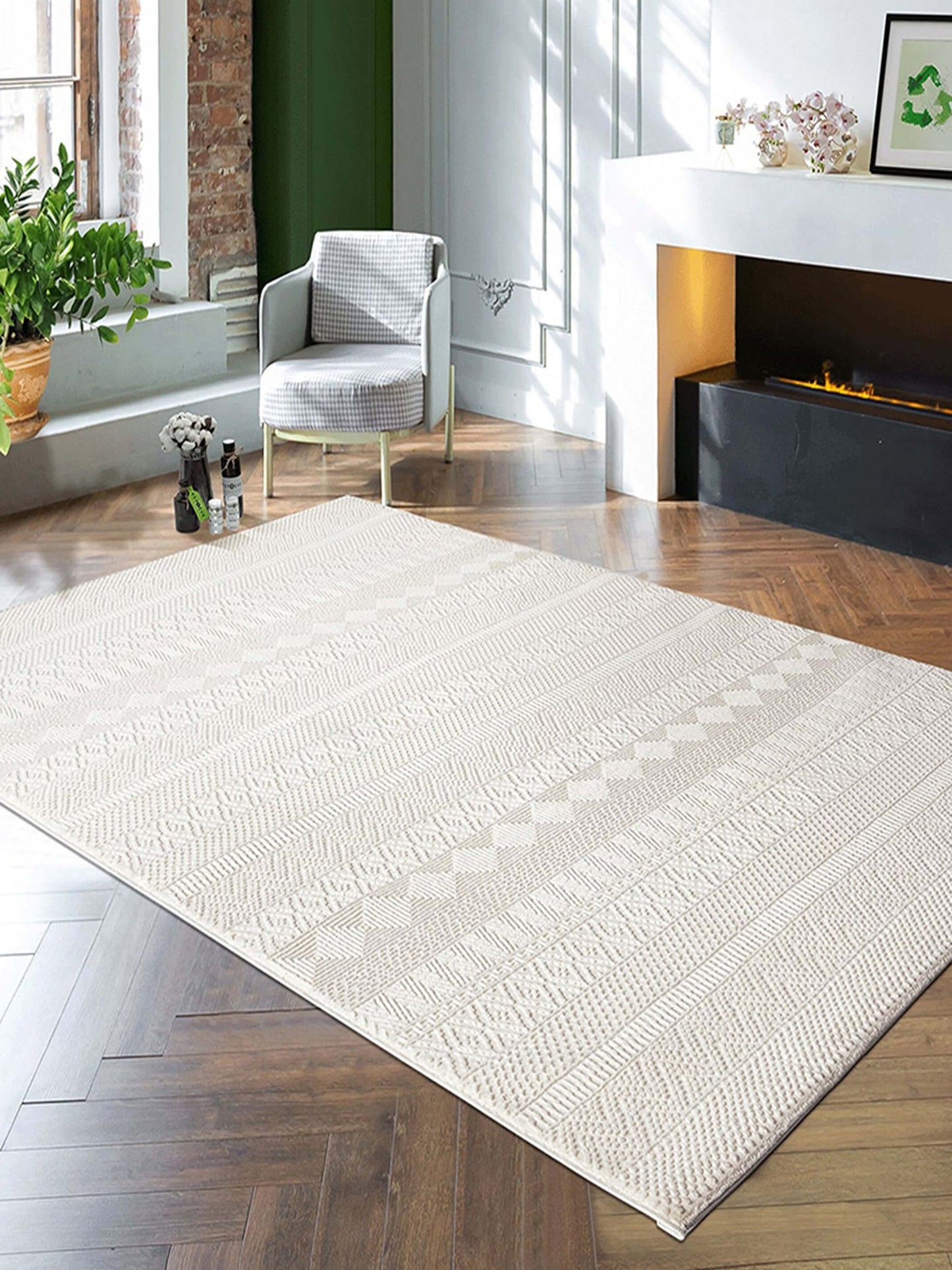 TAPIS SIGNO 1901 CREME