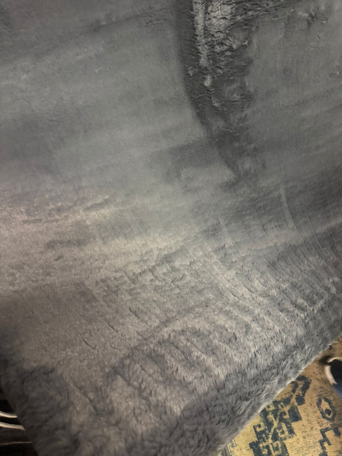 Tapis extra doux anthracite