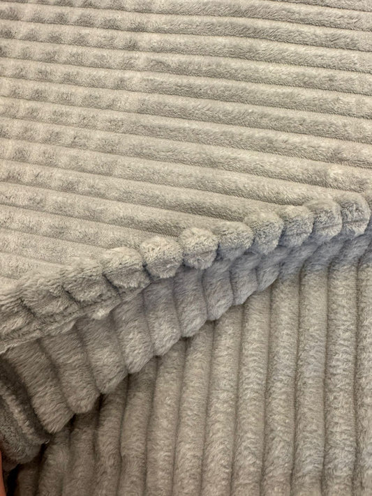 couverture GRIS 220/240CM avec 2 taies d d'oreiller