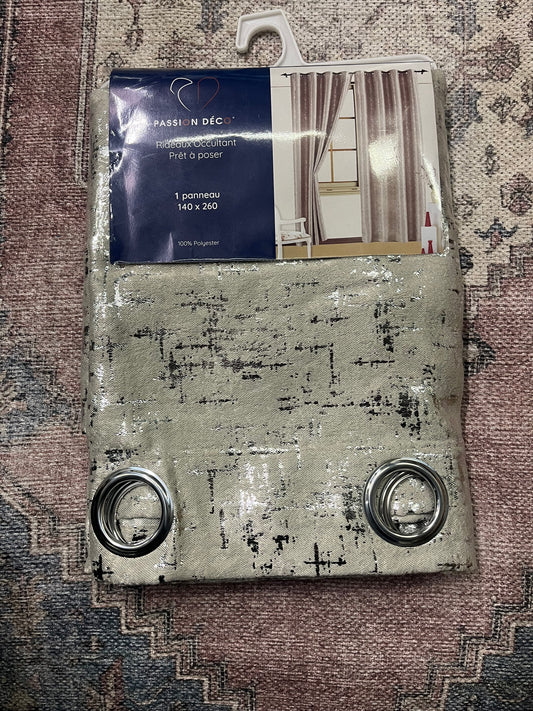 2 panneaux occultant 140\260cm