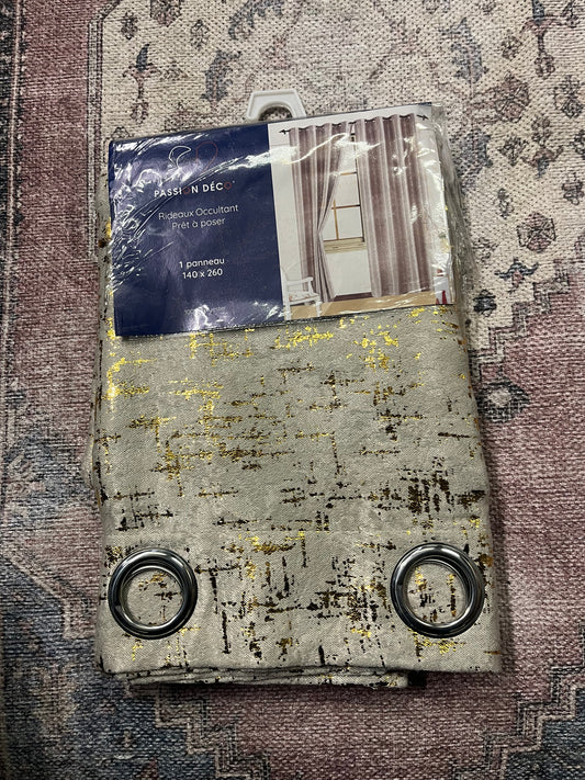 2 panneaux occultant 140/260cm