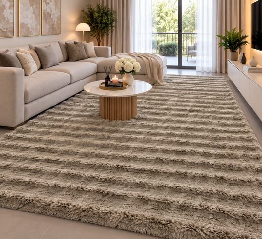 Tapis Bubble taupe