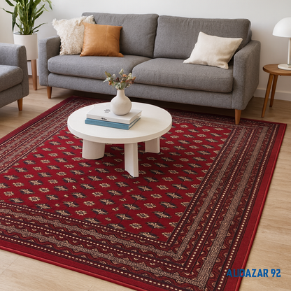 Tapis Dubaï rouge 10