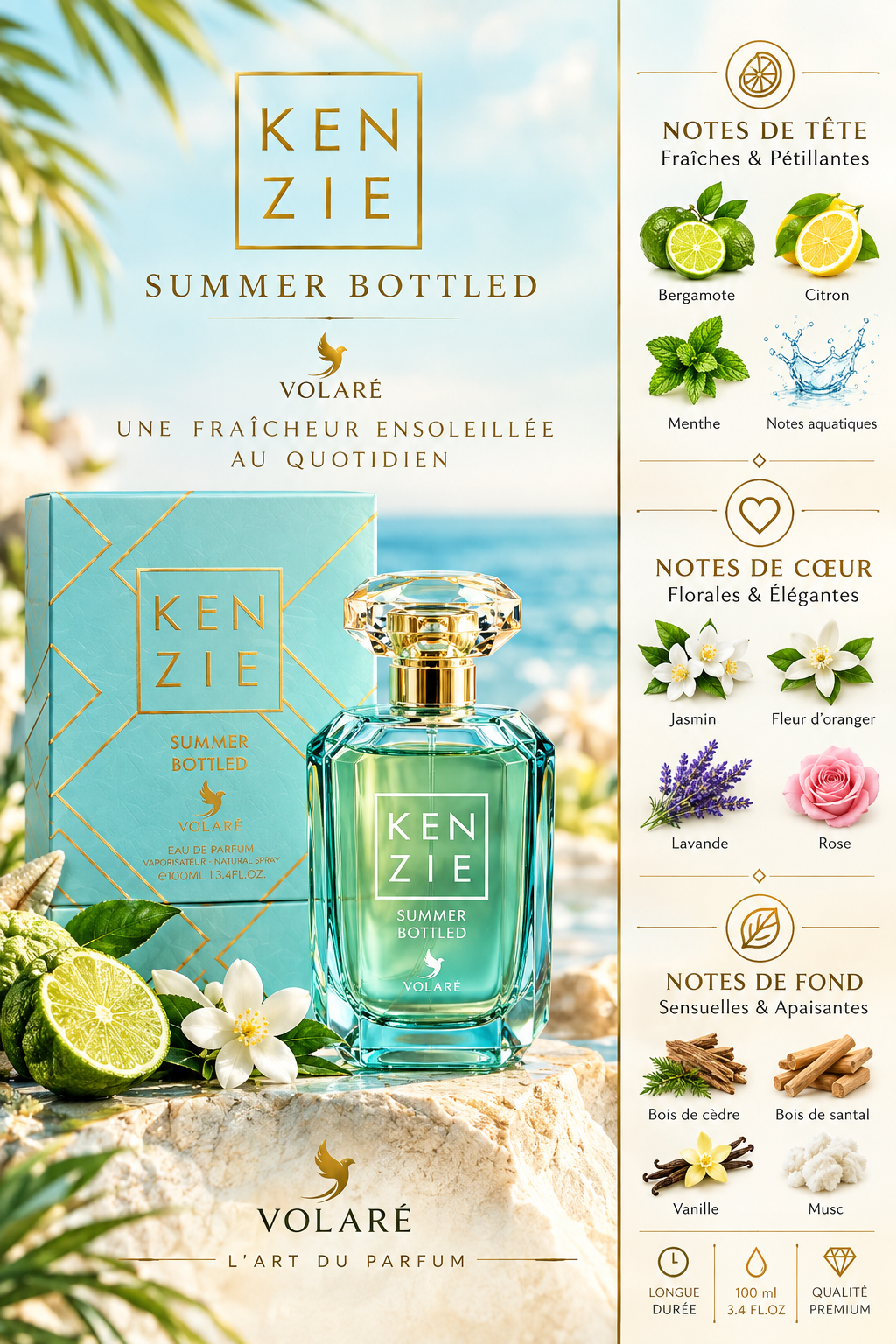 Kenzie volaré SUMMER BOTTLED