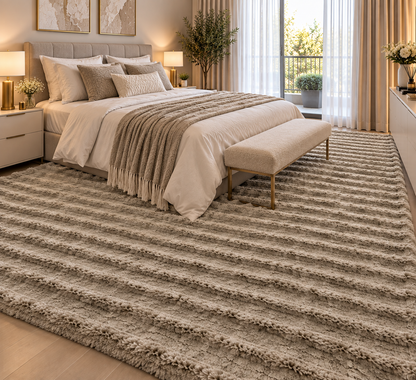 Tapis Bubble taupe