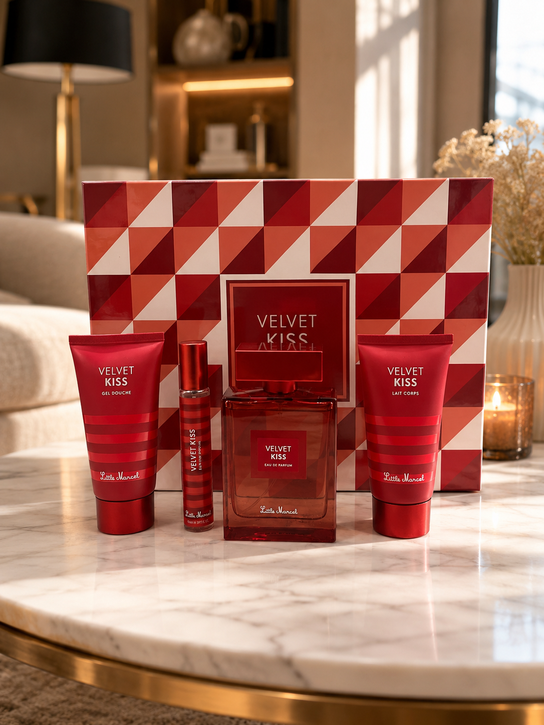 Coffret Soin & Beauté velvet kiss