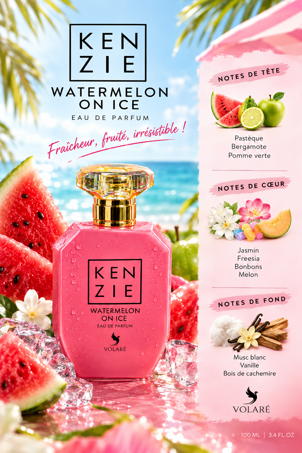 Kenzie volaré WATERMELON ON ICE