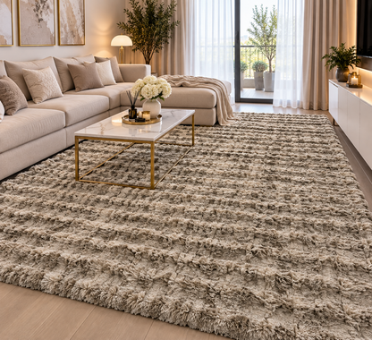 Tapis Bubble beige