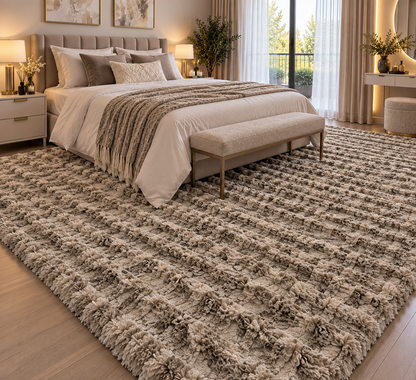 Tapis Bubble beige