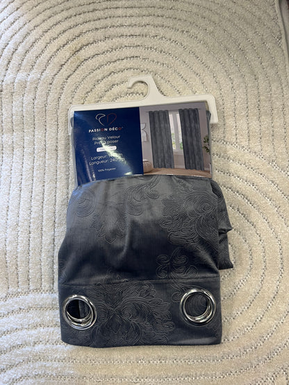 2 panneaux occultant 140/260cm