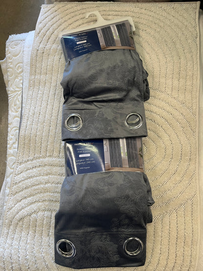 2 panneaux occultant 140/260cm