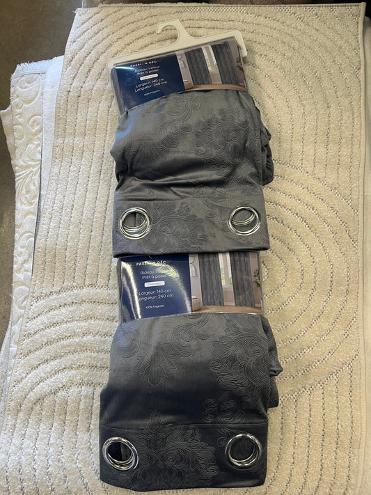 2 panneaux occultant 140/260cm