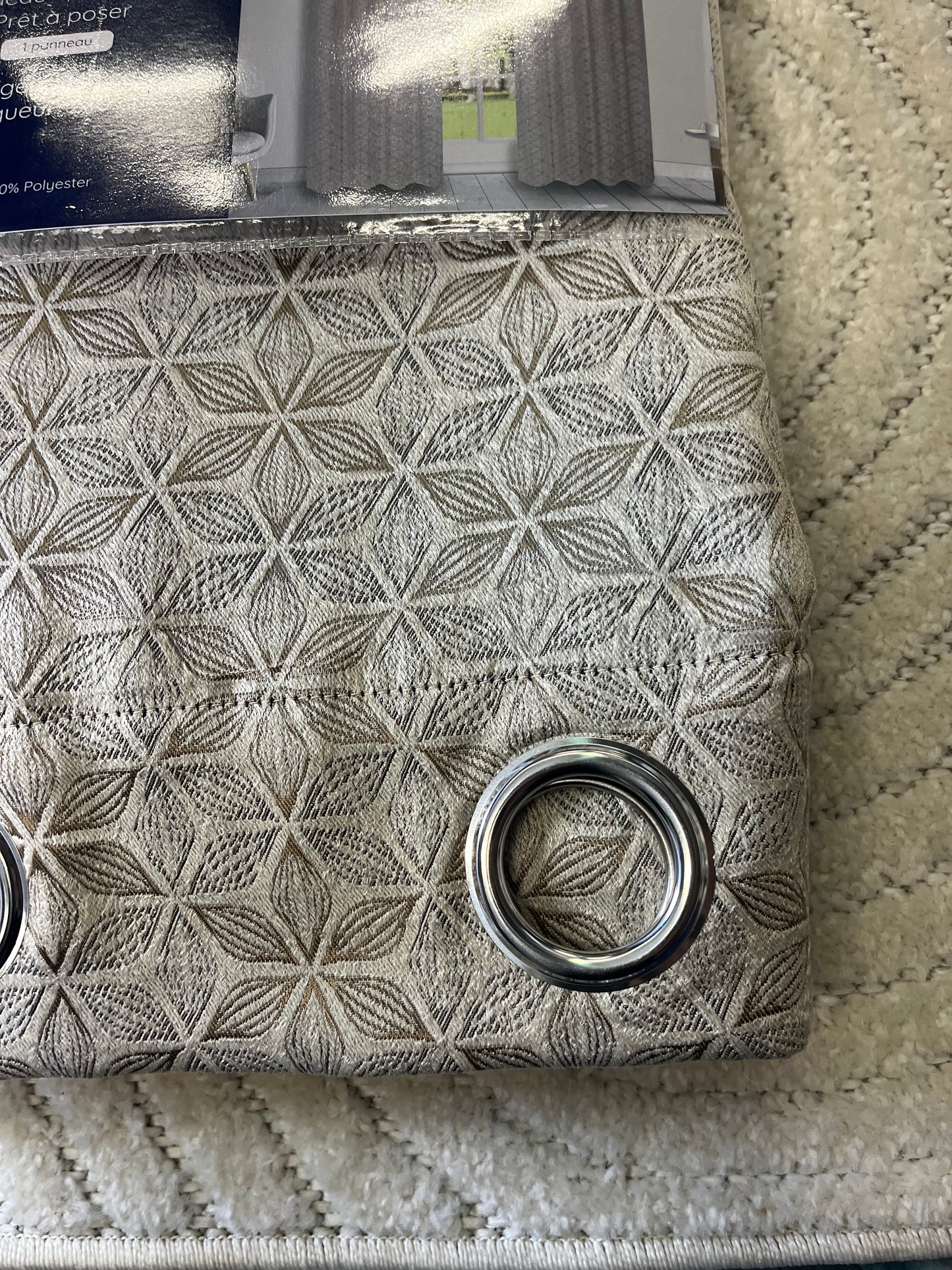 2 panneaux occultant 140/260cm