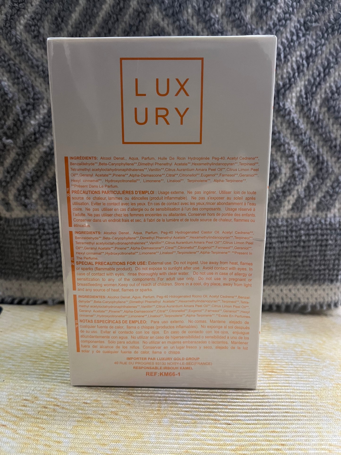 Luxury vanilla lychee