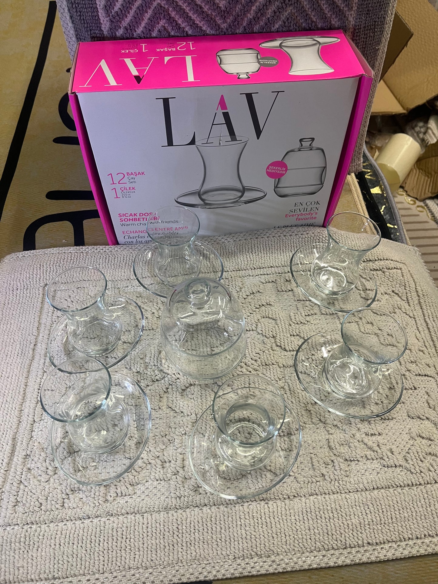 Service à thé turc