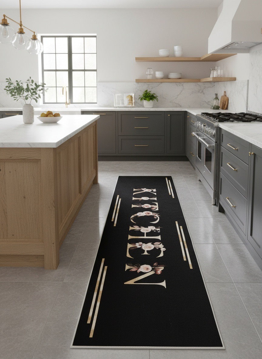 3 tapis de cuisine