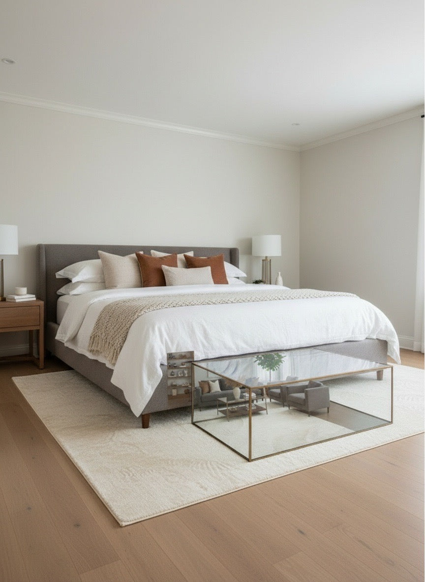 Tapis extra doux beige