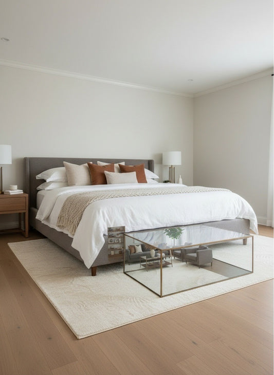 Tapis extra doux beige