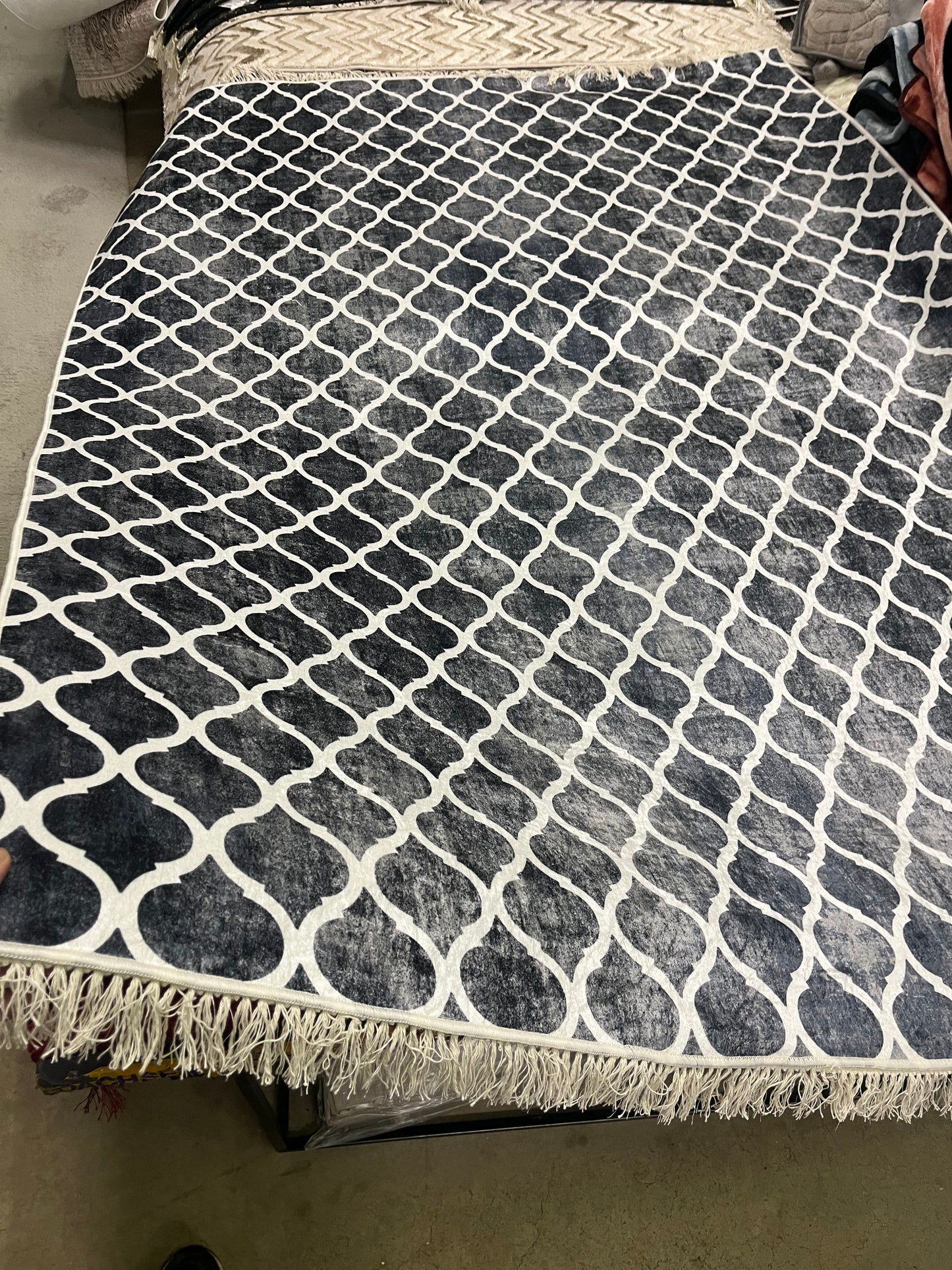 Tapis Yaz mavi-beyaz