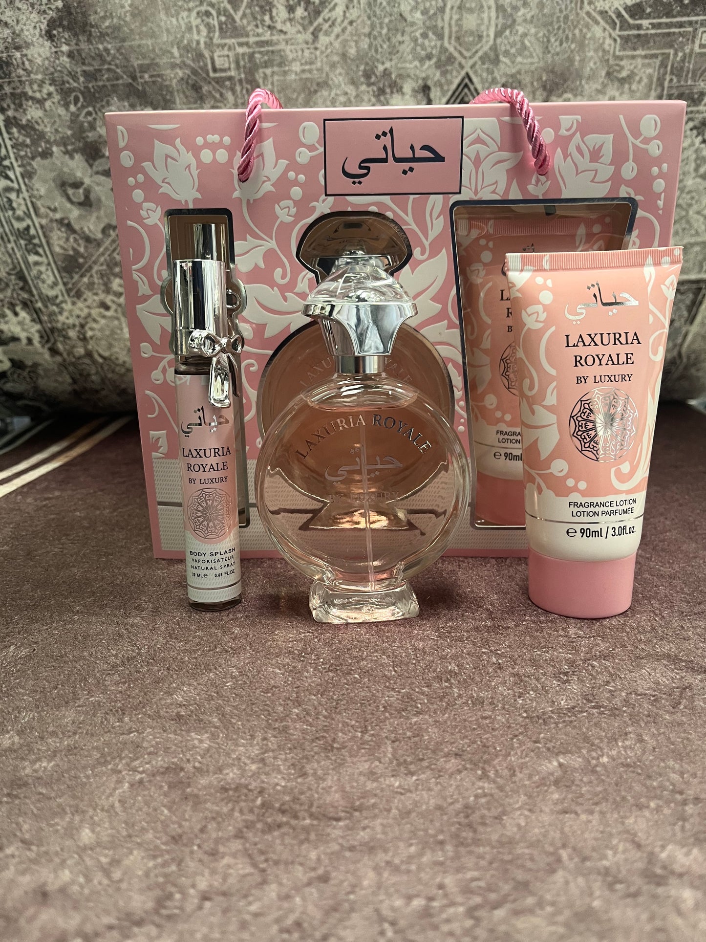 Coffret Parfum Laxuria Royale – Élégance & Douceur au Féminin