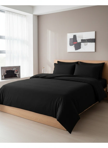 Parure de lit complète 4 pièces – Douceur & Élégance