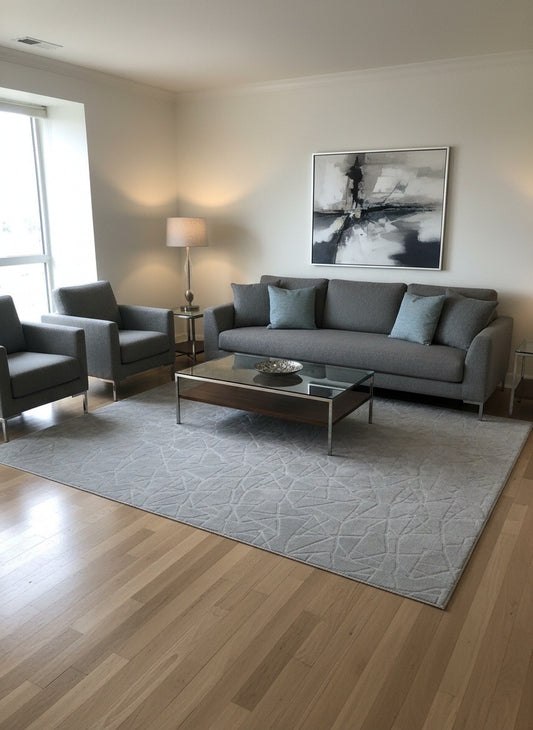Tapis soft gris x1