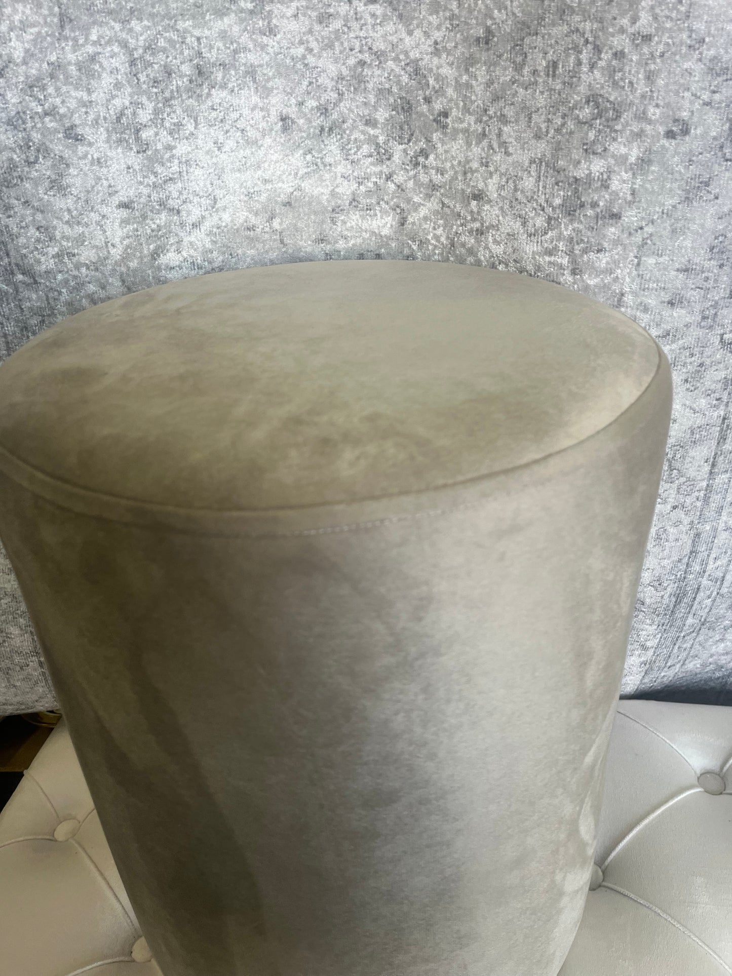 Pouf taupe