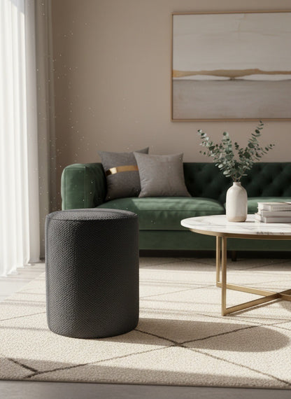 Pouf anthracite
