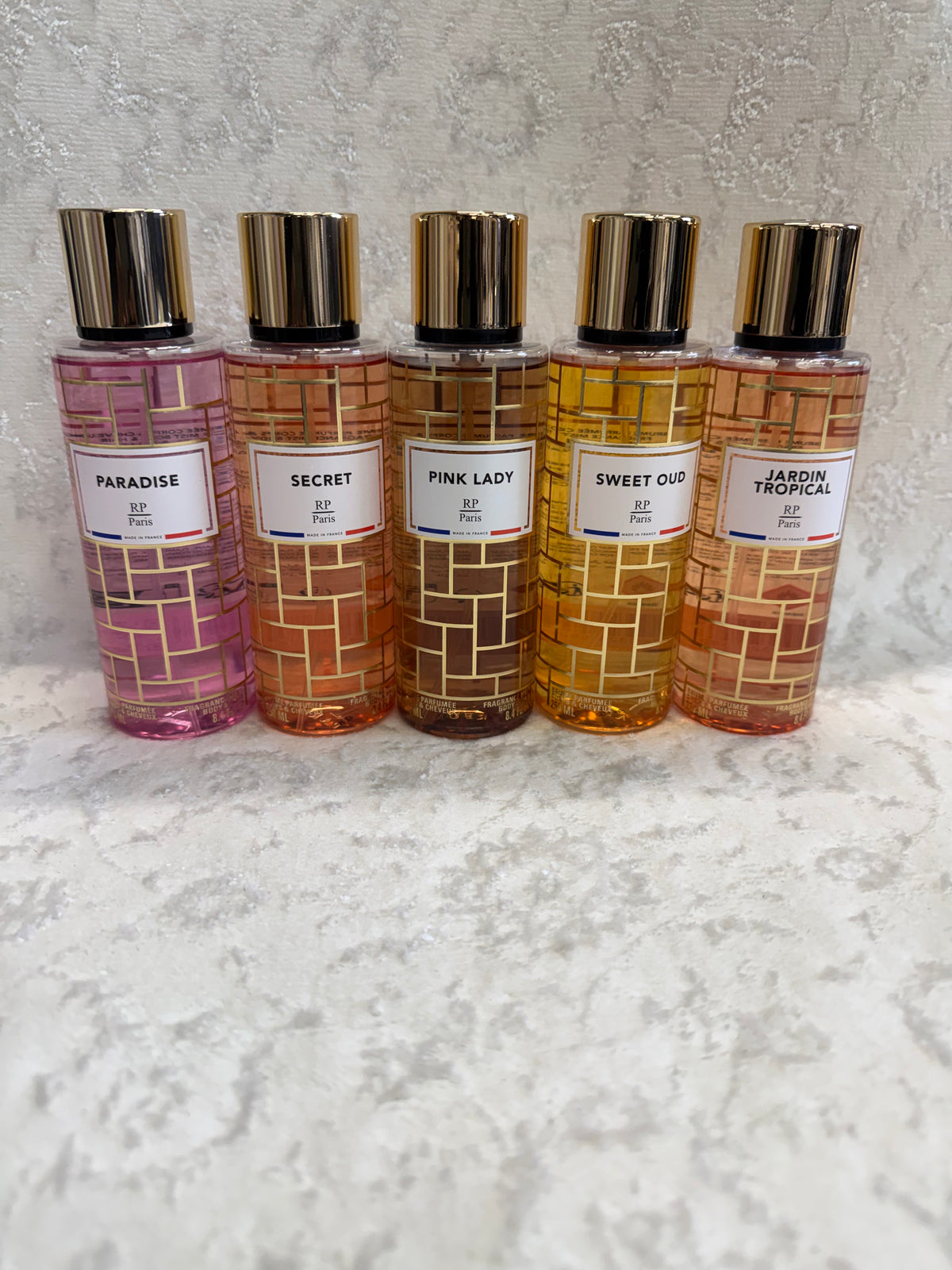 5 Brumes mixtes RP Paris 250ml