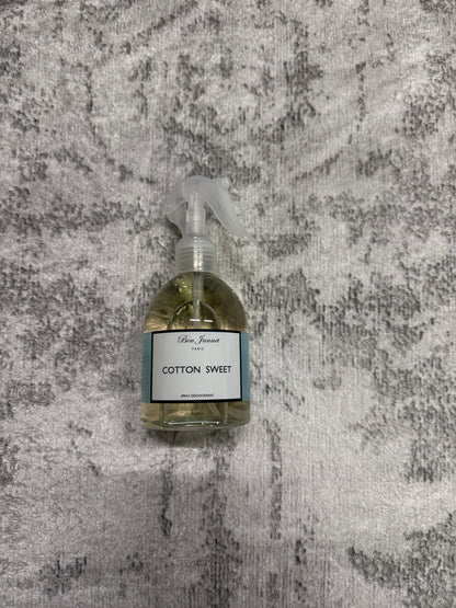 5SPRAYS BEN JEANNET PARIS( COTTON SWEAT,YARA,MONOÏ DES ÎLES,FRUITS EN FOLIE,ALDOUNYA)