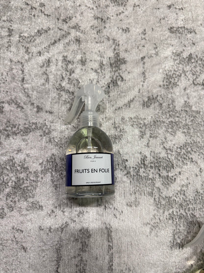 5SPRAYS BEN JEANNET PARIS( COTTON SWEAT,YARA,MONOÏ DES ÎLES,FRUITS EN FOLIE,ALDOUNYA)