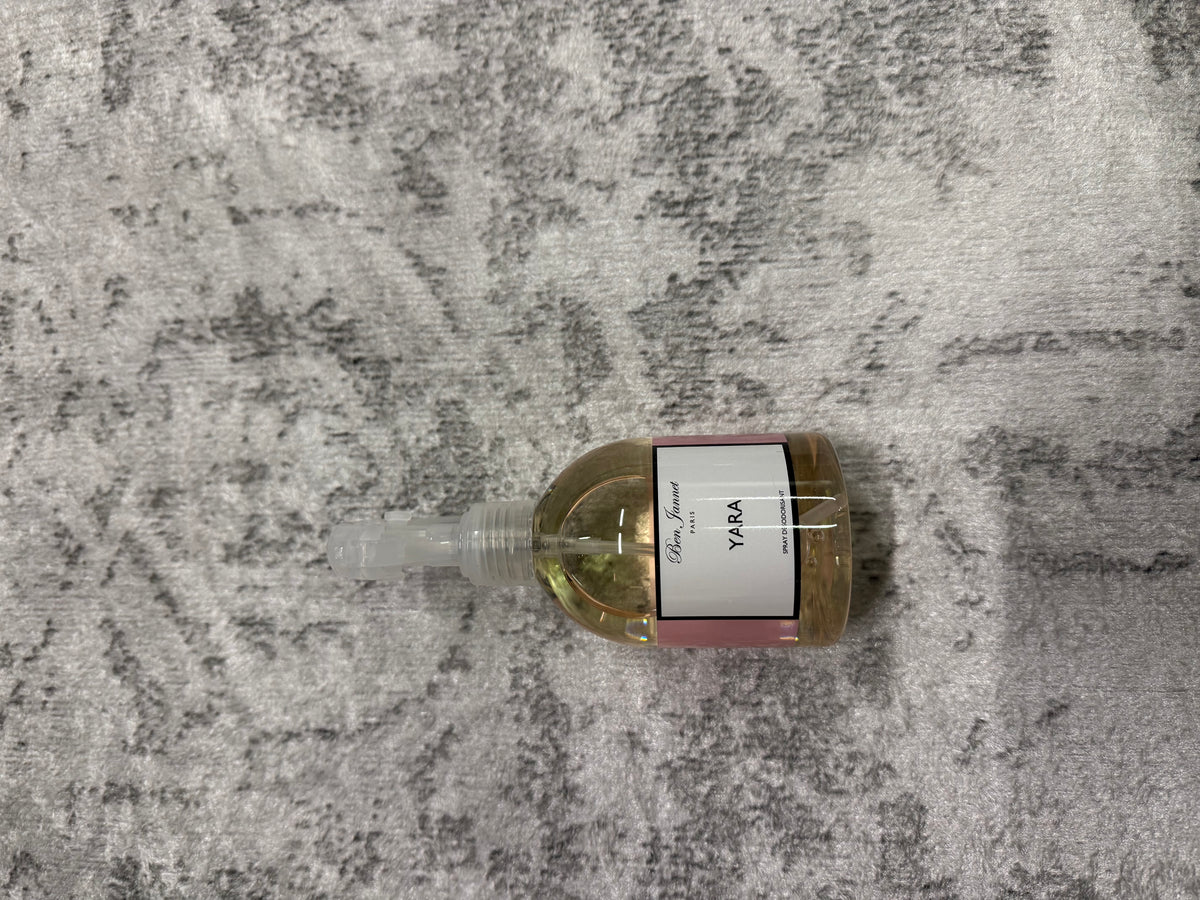 5SPRAYS BEN JEANNET PARIS( COTTON SWEAT,YARA,MONOÏ DES ÎLES,FRUITS EN FOLIE,ALDOUNYA)