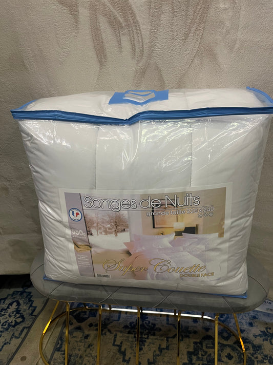 Super couette double face 220-240cm