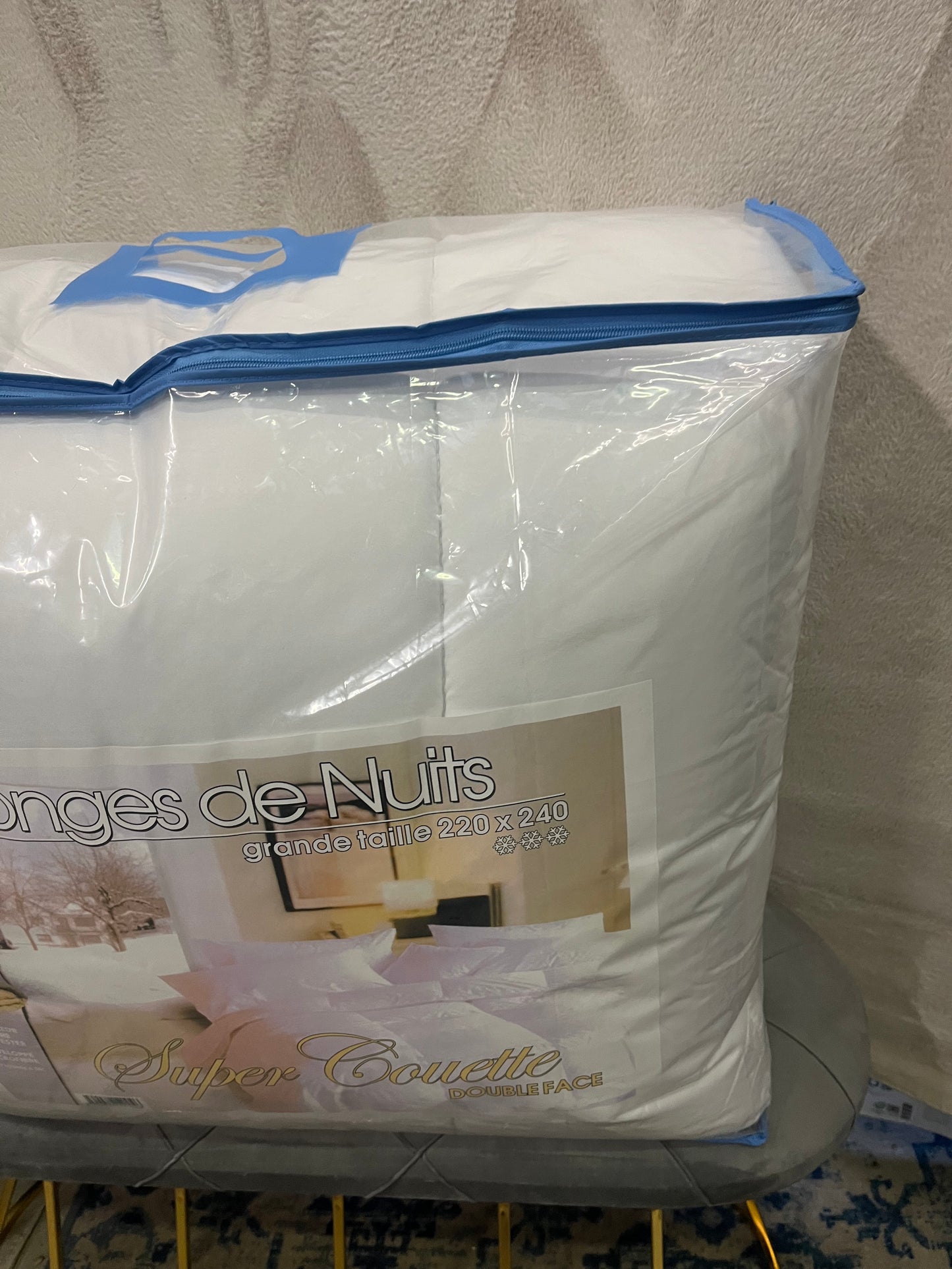 Super couette double face 220-240cm