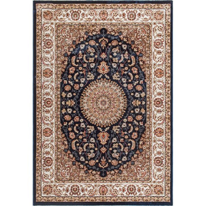 Tapis Dubaï bleu