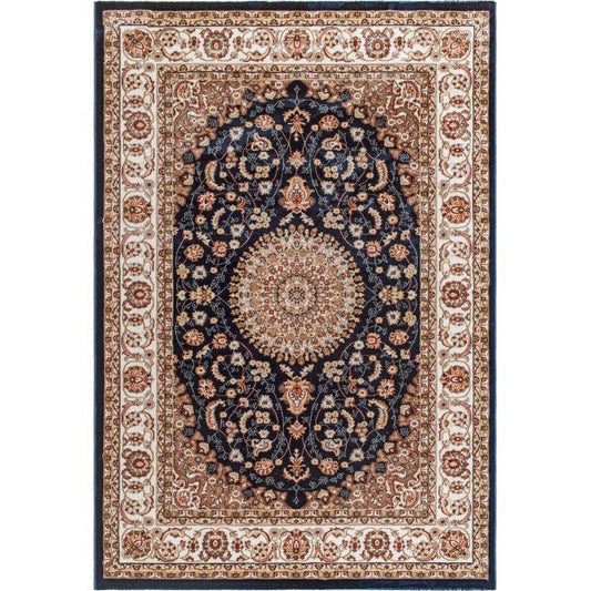 Tapis Dubaï bleu