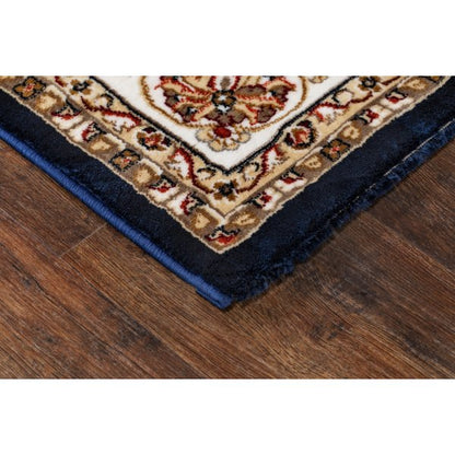 Tapis Dubaï bleu