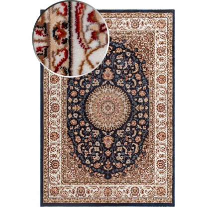 Tapis Dubaï bleu