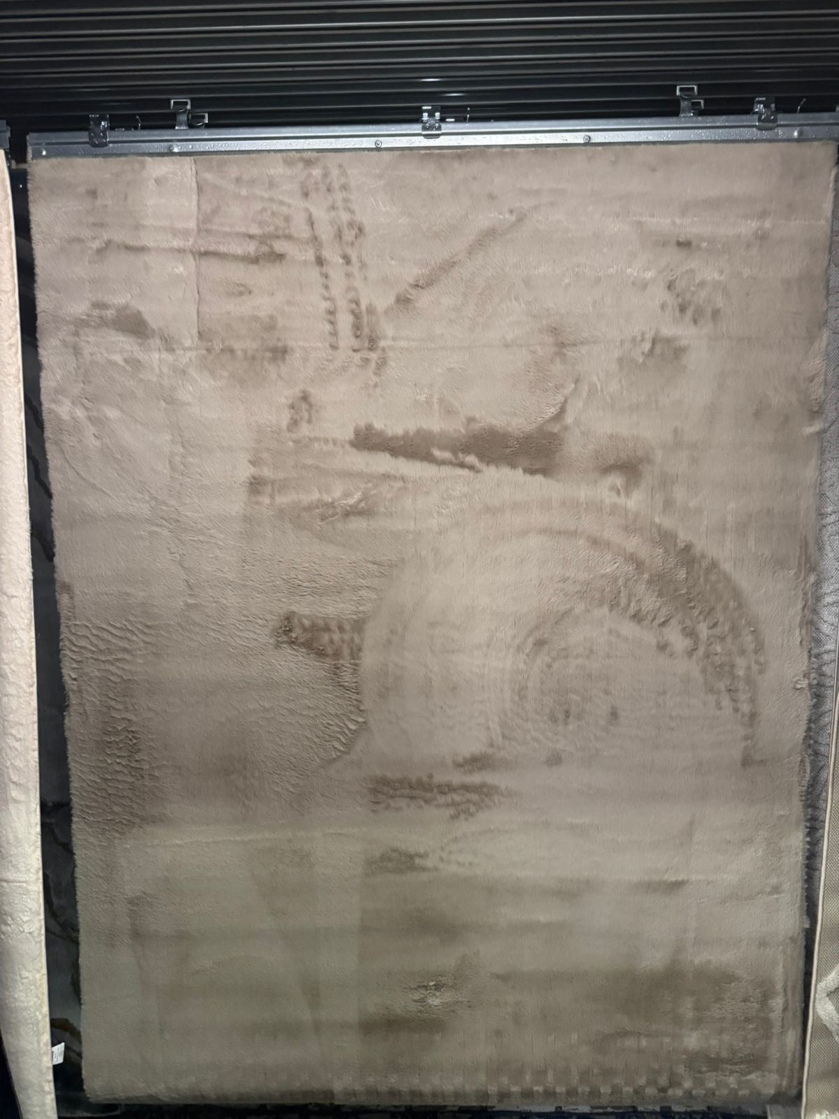 Tapis extra doux taupe